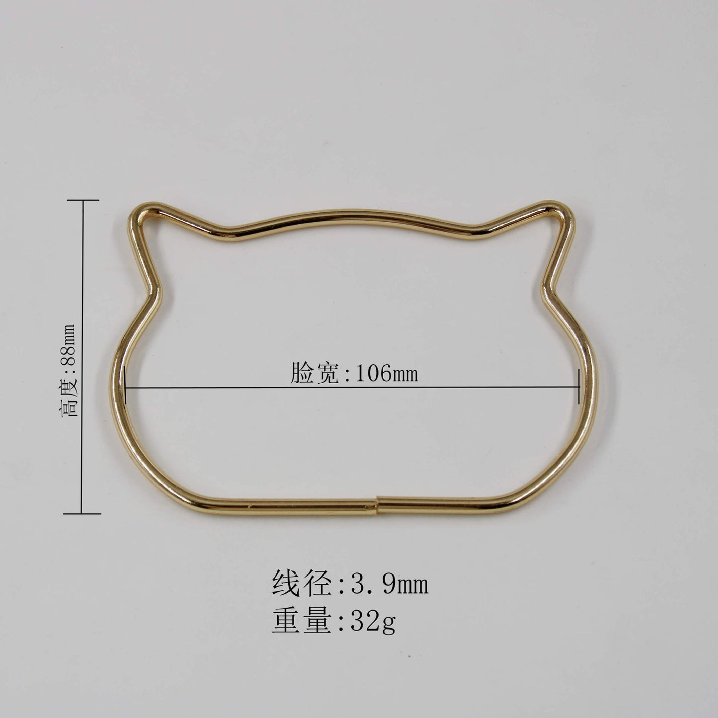 Asas de metal Gatito