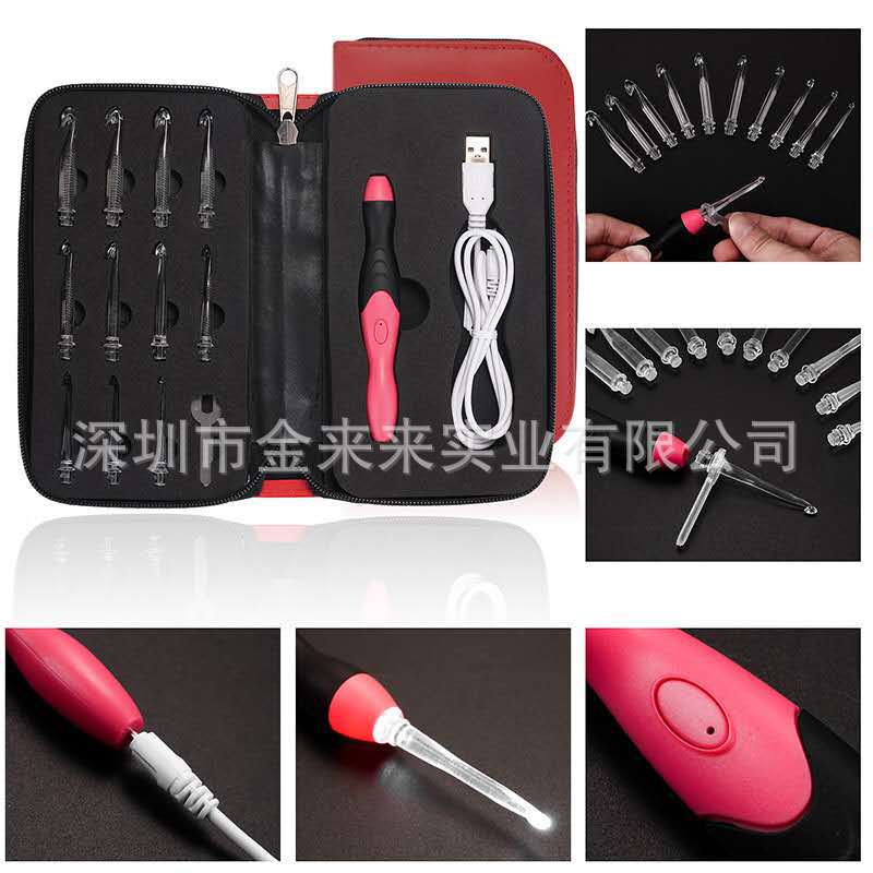 Set de gancillos con luces