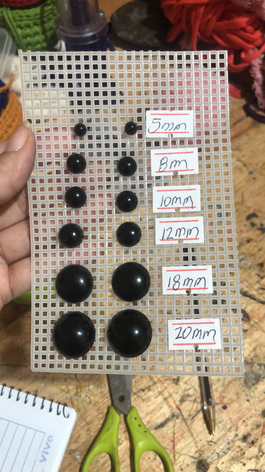 Ojos de seguridad por par
