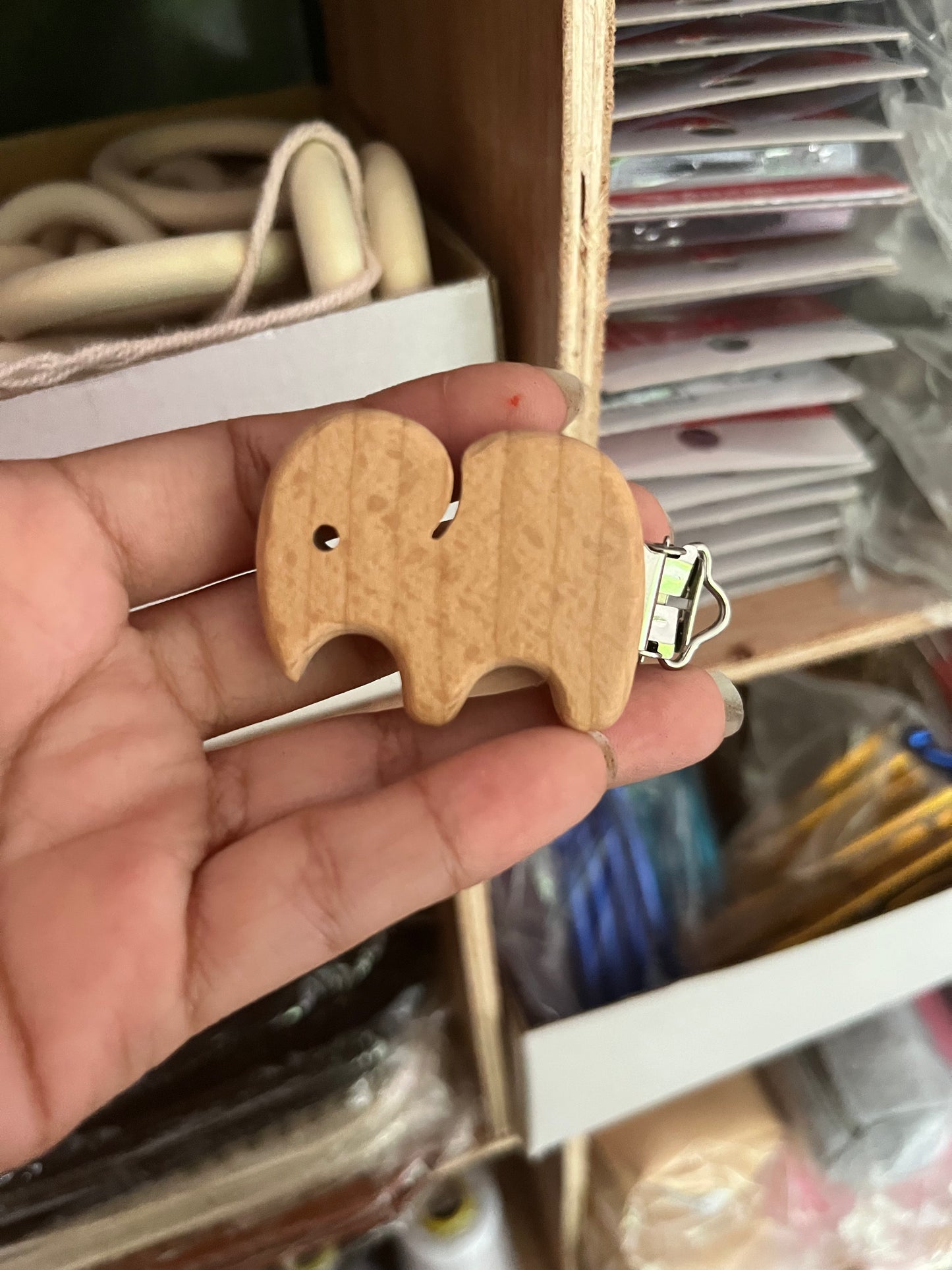 Porta chupete para bebé