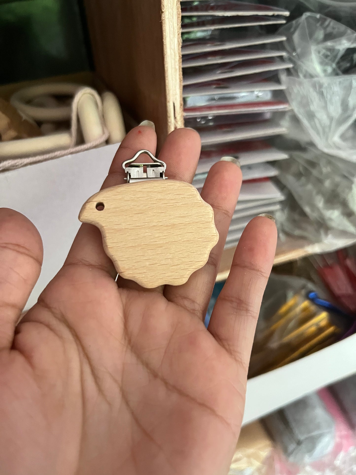 Porta chupete para bebé