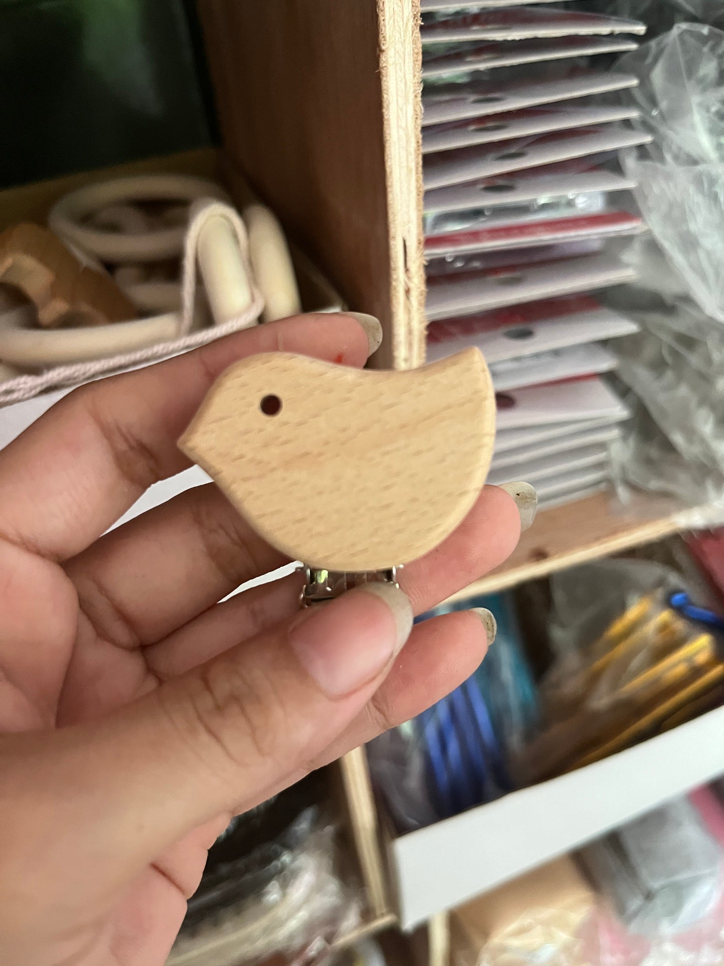 Porta chupete para bebé
